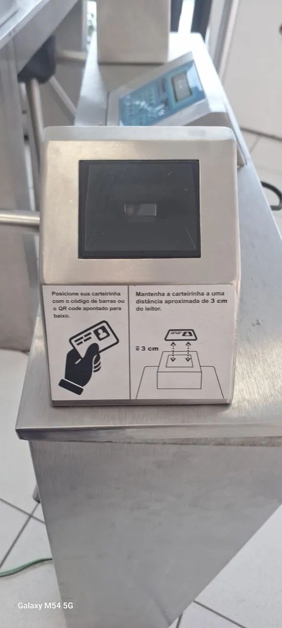 Catraca eletrônica de inox  - Foto 2