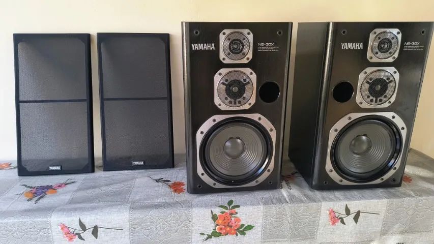 CAIXAS ACÚSTICAS YAMAHA NS-30X - IMPECÁVEIS -  - Foto 4
