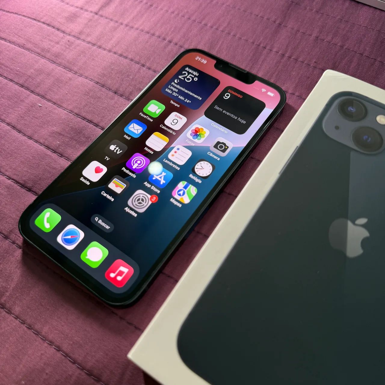 iPhone 13 128GB - Azul Meia-Noite - Excelente Estado - Foto 4
