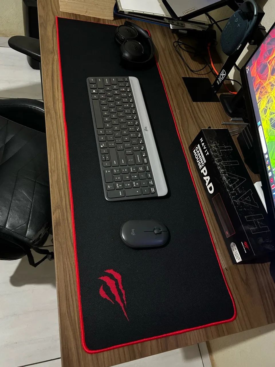 Mouse Pad gamer HAVIT 90X30cm  - Foto 2