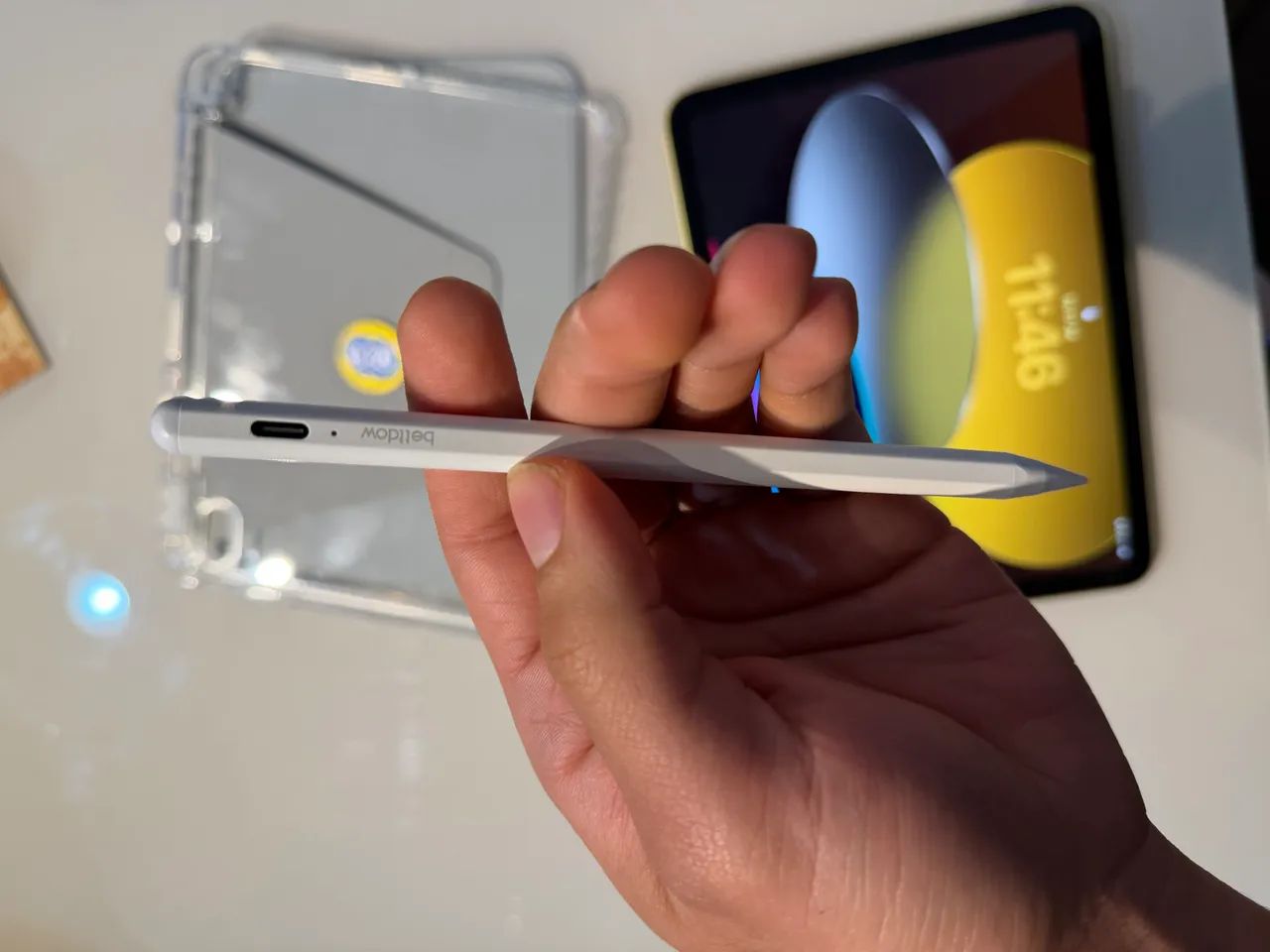 iPad 11 - Geração A16 128GB - Amarelo - Foto 3