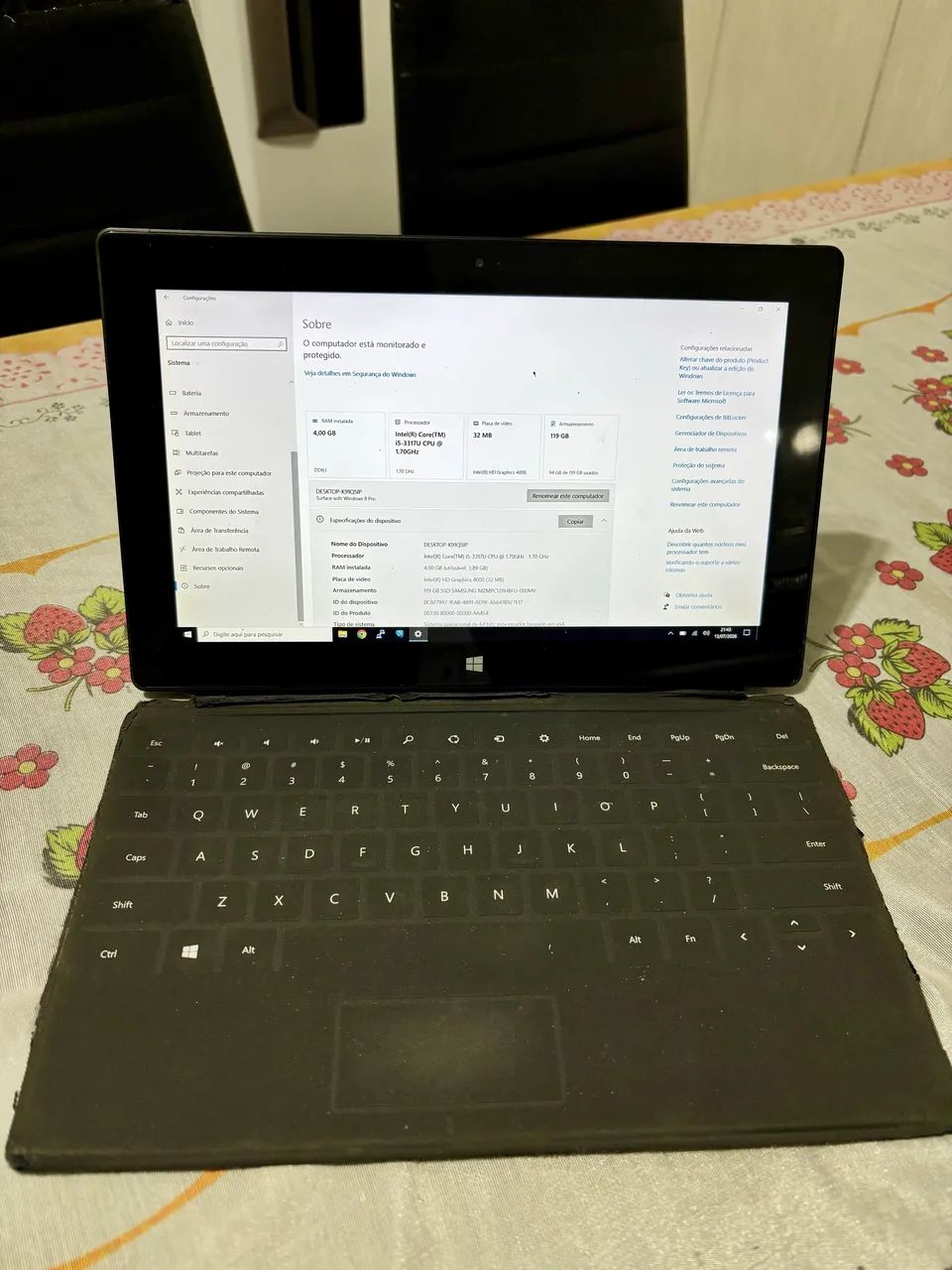 Microsoft Surface Pro de 1ª geração (Surface Pro 1)