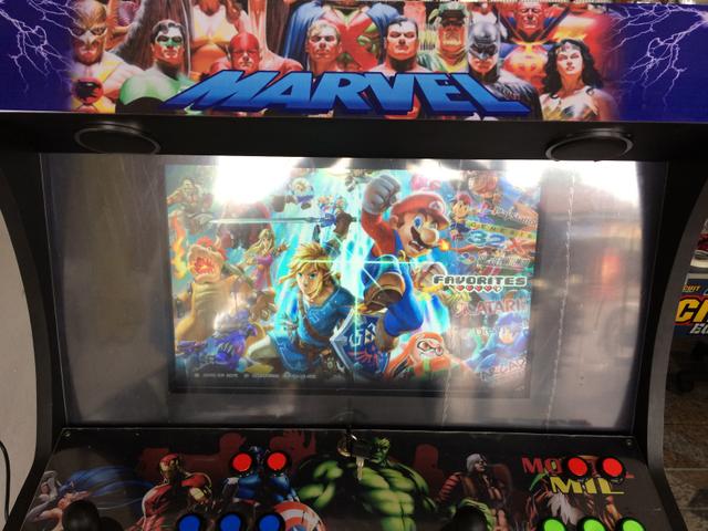 Fliperama Bartop 5.400 Jogos Clássicos Tela de 20 Polegadas - Foto 6