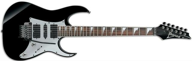 Guitarra Ibanez Rg350exz Bk Regulada + Corda Ernie Ball .10