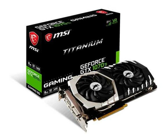 Placa de Video gtx 1070ti 8gb MSI Titanium