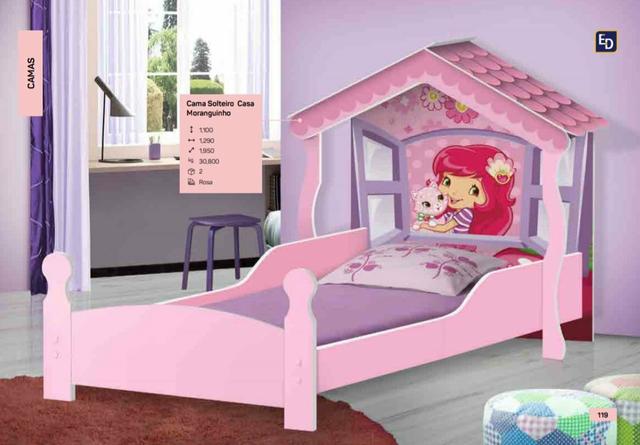 Promoção // Cama Solteiro Moranguinho