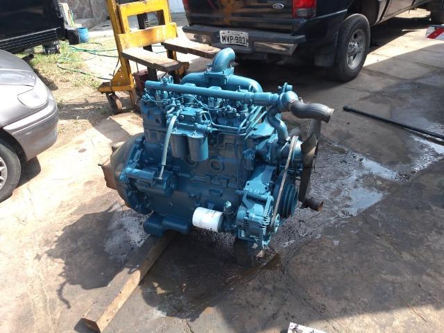 Bloco Limpo do Motor 04 Cil Mwm 229 Turbinado por fora F350 F100 F1000 F4000 - Foto 4