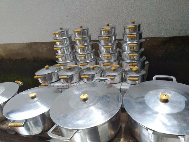 Panelas de alumínio batido pra restaurantes - Foto 2