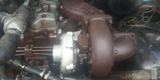 Motor Mwm 04 Cil 229 Turbo de fábrica F100 F1000 F4000 Trator Retro Estacionario - Foto 6