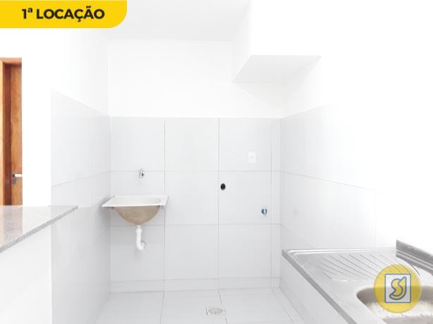 Apartamento para alugar com 1 dormitórios em Cidade dos funcionários, Fortaleza cod:50386 - Foto 3