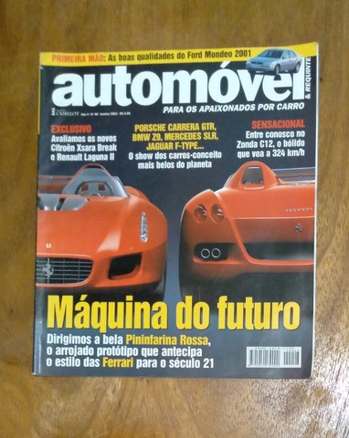 Revista Automóvel E Requinte - Ano 4 - N° 48 - Janeiro 2001 - Foto 3