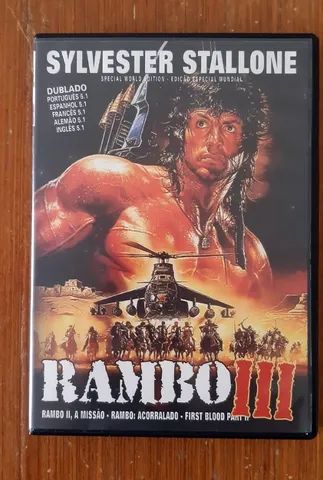 Dvd Filme Clássico Rambo 3 / Rambo Iii