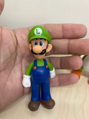 Bonecos Mário Bros, Luigi e Yoshi  - Foto 2