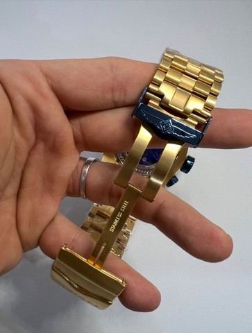 Relogio Invicta Zeus Bolt Azul Novo - Foto 4