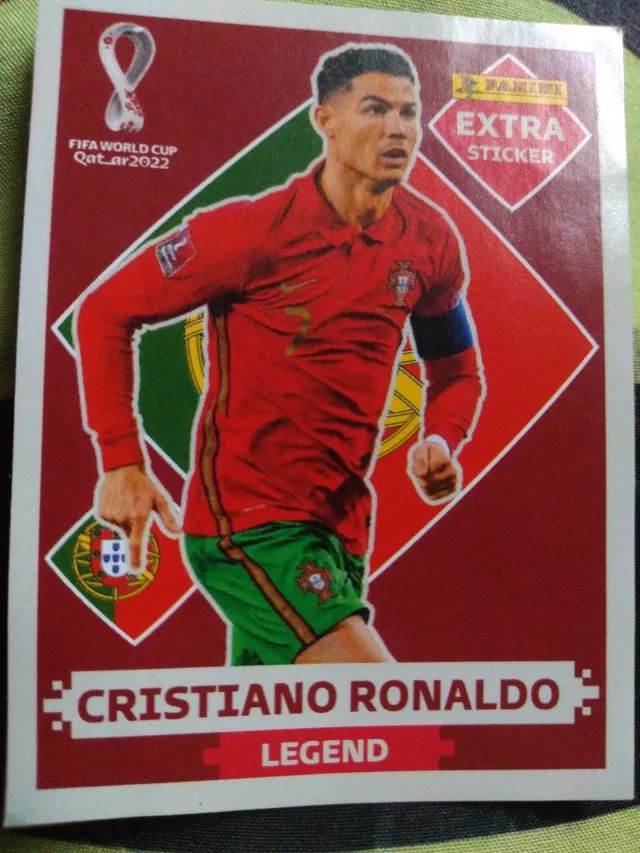 Figurinha Cristiano Ronaldo Legend