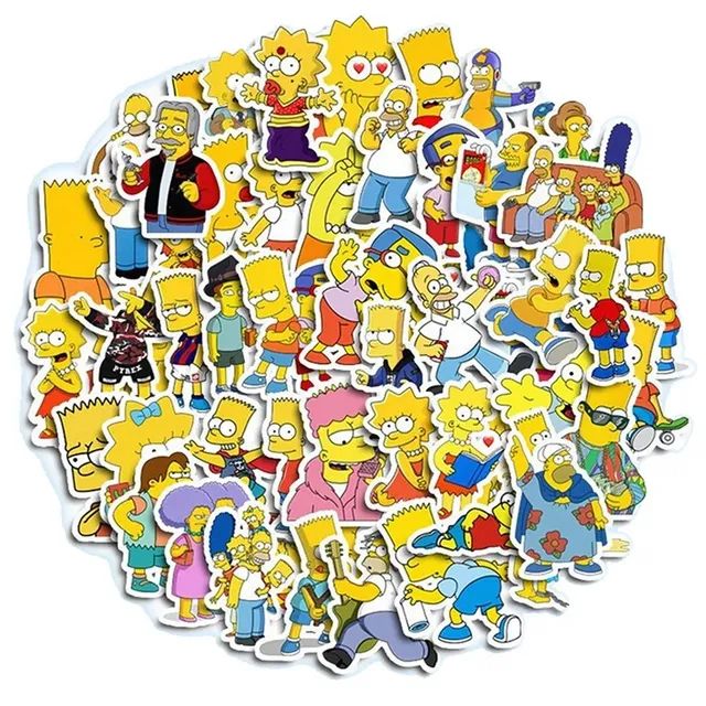 KIT 7 ADESIVOS SIMPSONS POR 10 REAIS  - Foto 2