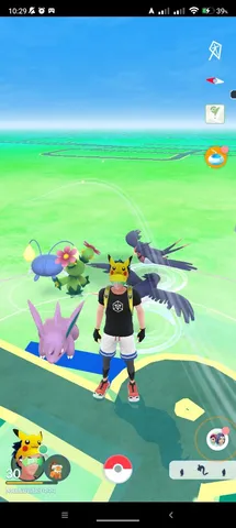 Conta Lvl 40, Azul, Com Troca De Nome, E Todos Os Lendários - Pokemon Go -  DFG