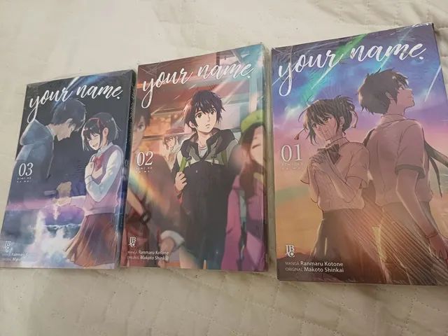 Mangá Your Name - 3 Volumes - Completo
