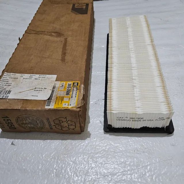 Carregadeira caterpillar 924K 930K 938K filtro ar condicionado original 3657606 - Foto 4