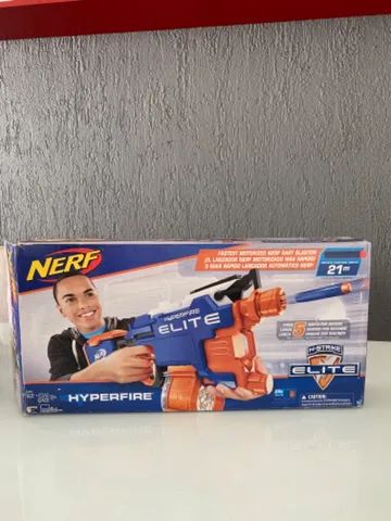 Nerf Elite Hyperfire ! Lançador De Dardos Hasbro Nerf N Strike Hyperfire B7661 - Brinquedo - Foto 2