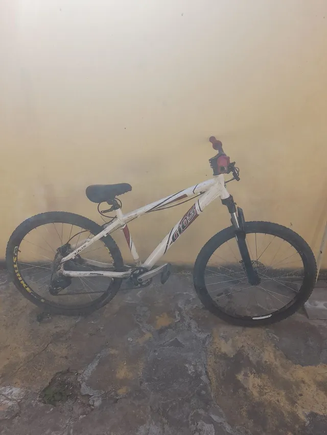 BICICLETA ARO 26 GIOS 4TRIX - AZUL BEBÊ E AZUL C/ AMORTECEDOR