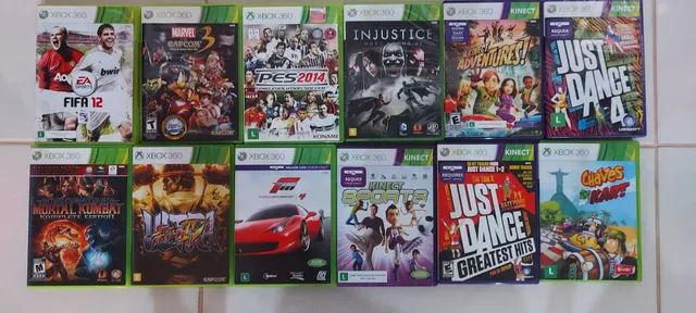 Lote de Jogos de Xbox 360 - Originais completos - Videogames