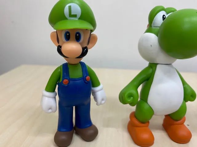 Bonecos Mário Bros, Luigi e Yoshi  - Foto 5