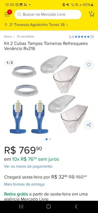 Refresqueira de sucos Venâncio 32 litros - Foto 6