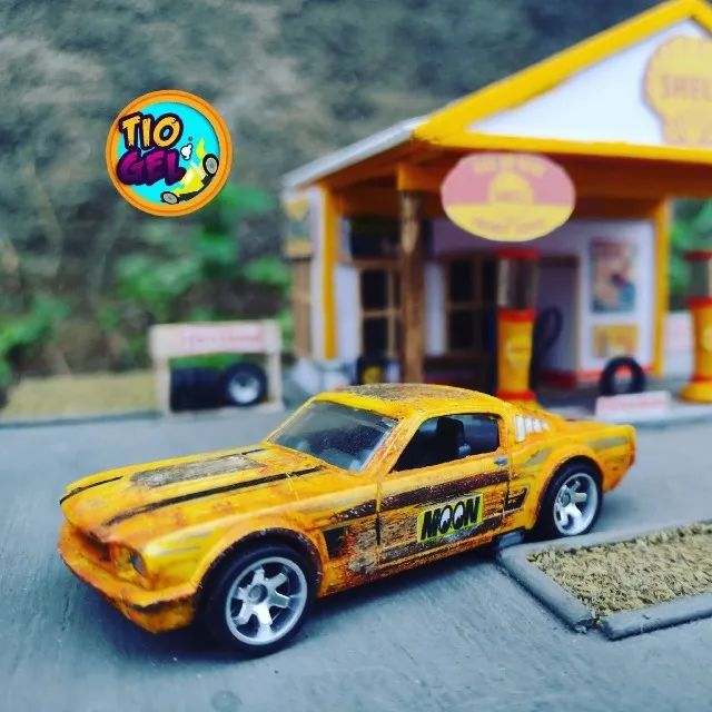 hot wheels ford mustang fastback rust - Foto 2