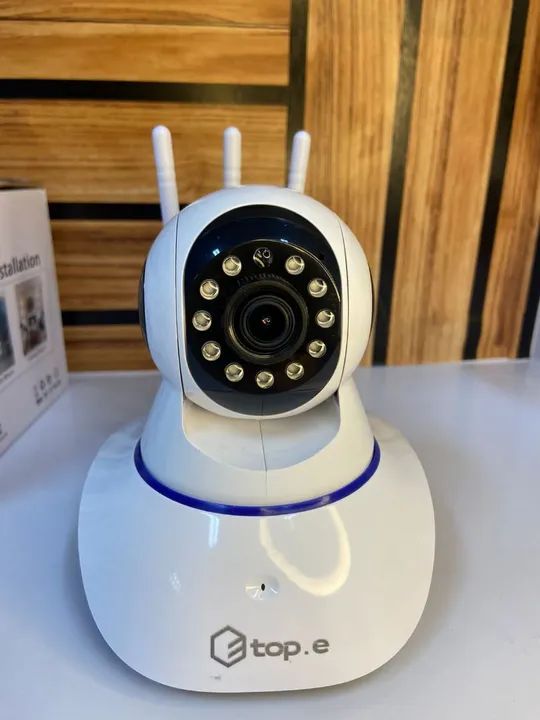 Câmera babá eletrônica com 3 antenas - Foto 3