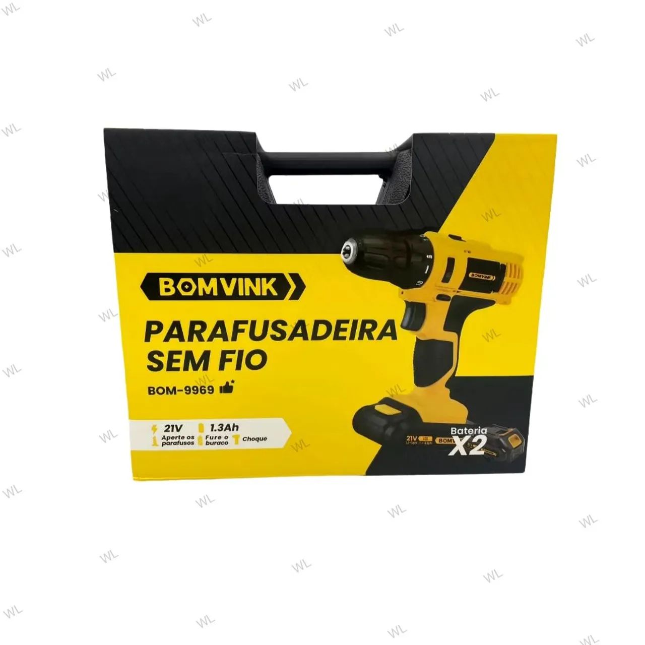 Parafusadeira Sem Fio Bom - 9969! - Foto 3