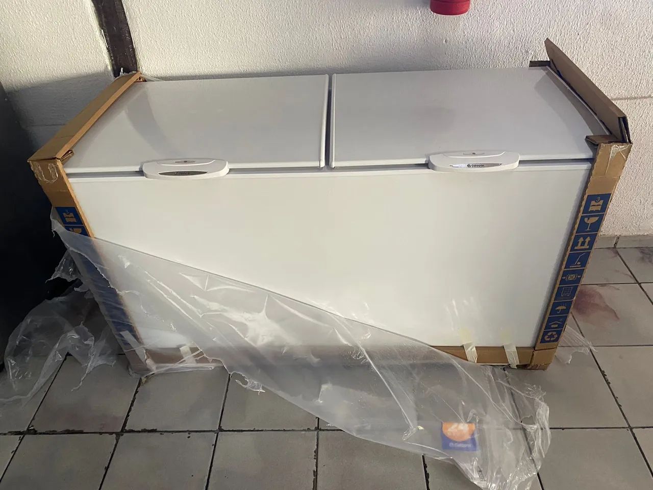 Freezer horizontal gelopar 532 litros NOVO  - Foto 5