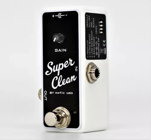 Xotic Effects Super Clean ギターエフェクター Xotic Effects Super Clean Pedal Boost/buffer Usa - Instrumentos