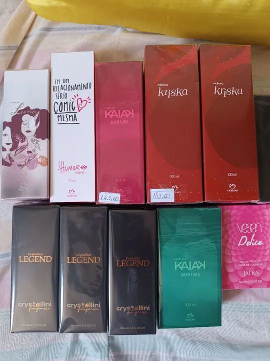 Perfume jafra e natura