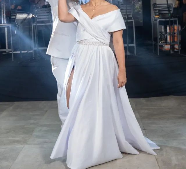 Vestido de noiva minimalista