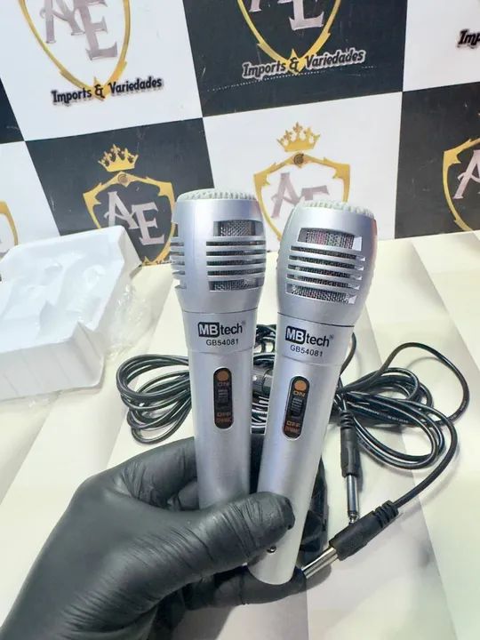 Kit 2 microfones com fio Vox - Foto 4