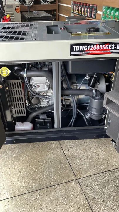 Gerador Diesel TdWG12000SGE3-N 12kva - Foto 5