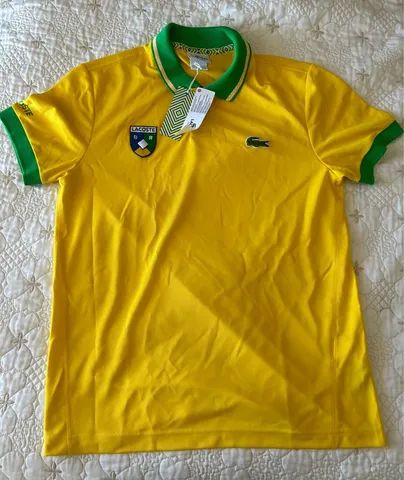 Camisa Oficial Lacoste Olimpíadas - Edição Limitada 