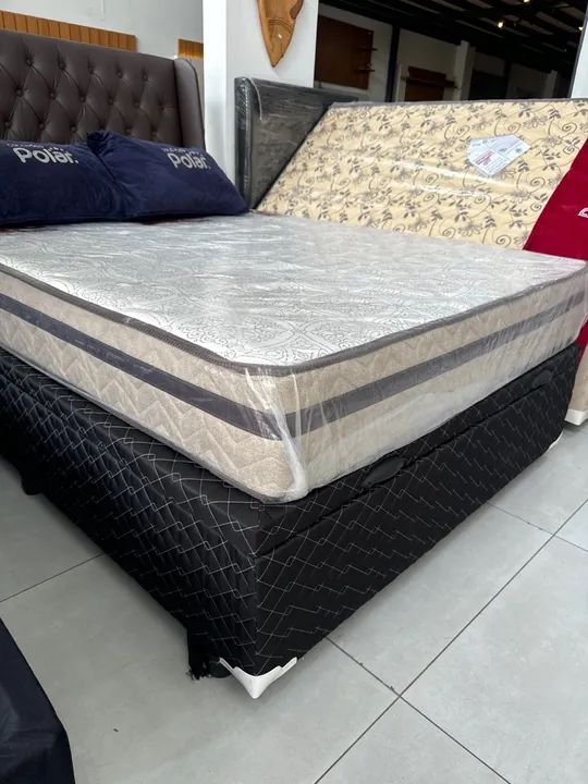 Cama box baú Casal  - Foto 3