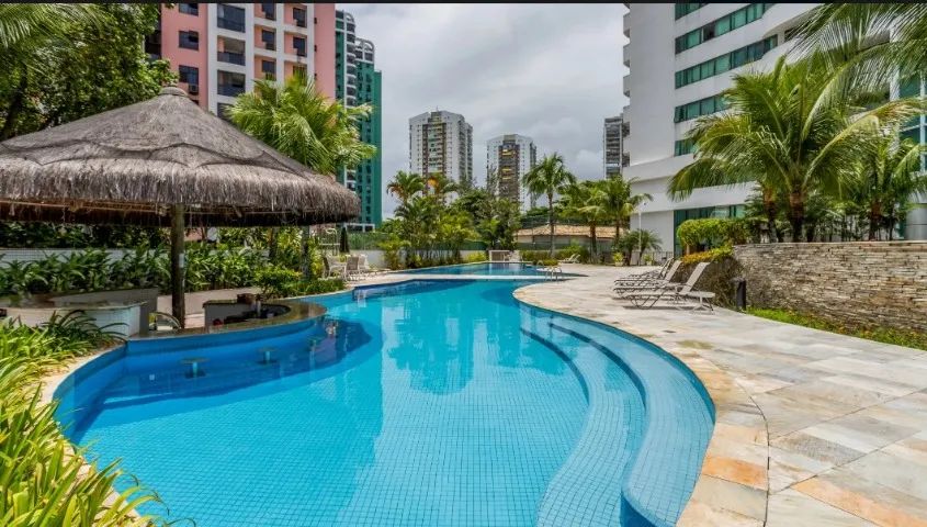 Suite para casal no Mediterrâneo Flat Barra - Foto 3