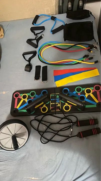Kit para treinar em casa