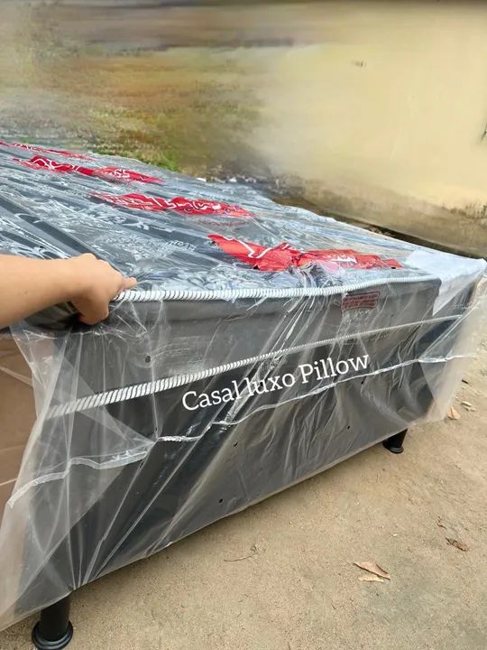 Cama Box Casal Luxo Pillow - Foto 5