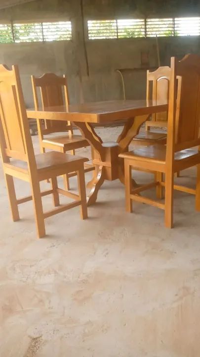 Conjunto de mesa com 4 cadeiras  - Foto 2