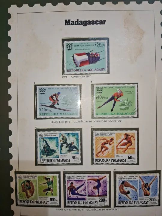 Selos Estados Unidos Coleção - Foto 5