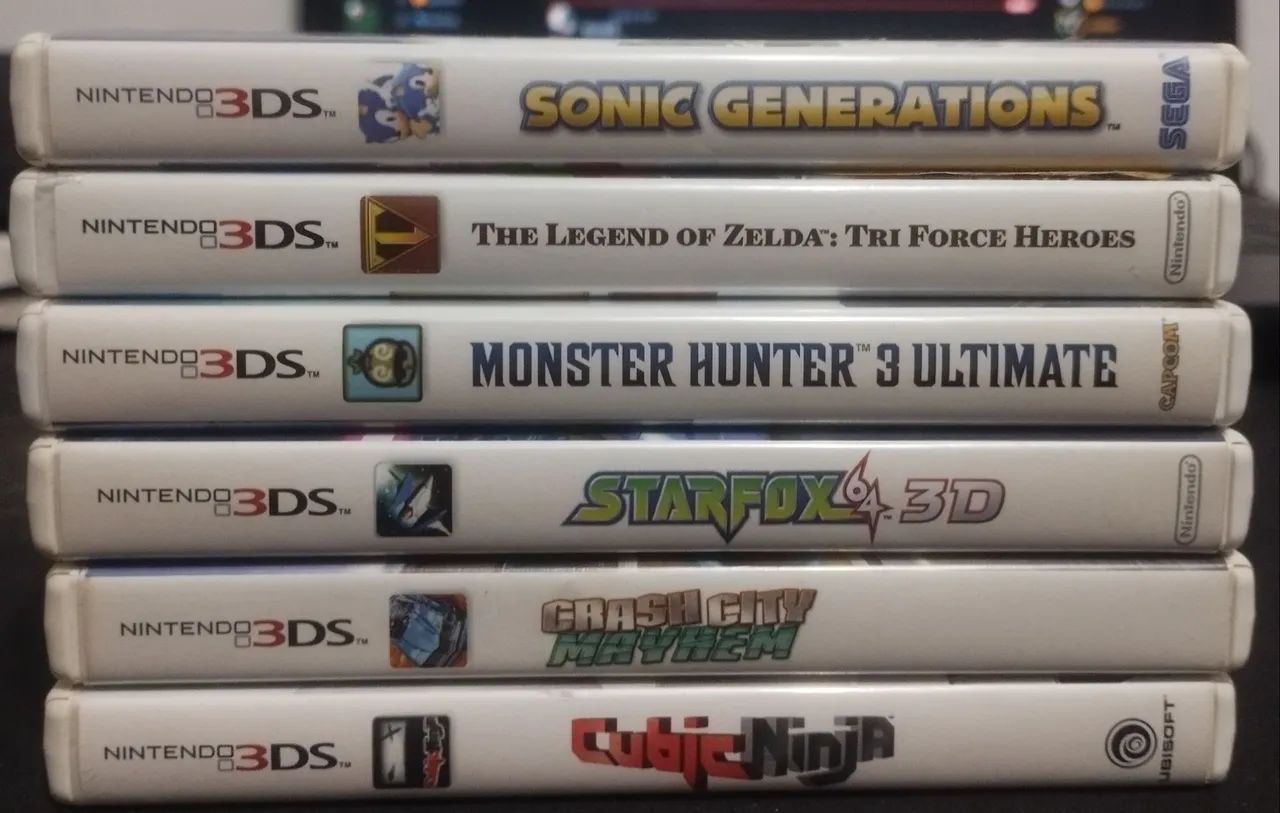 Lote de 6 Jogos Nintendo 3DS EUA ORIGINAIS USADOS - Foto 3
