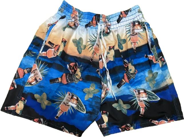 Short Estampado de Tactel (tamanhos P e M) - Foto 3