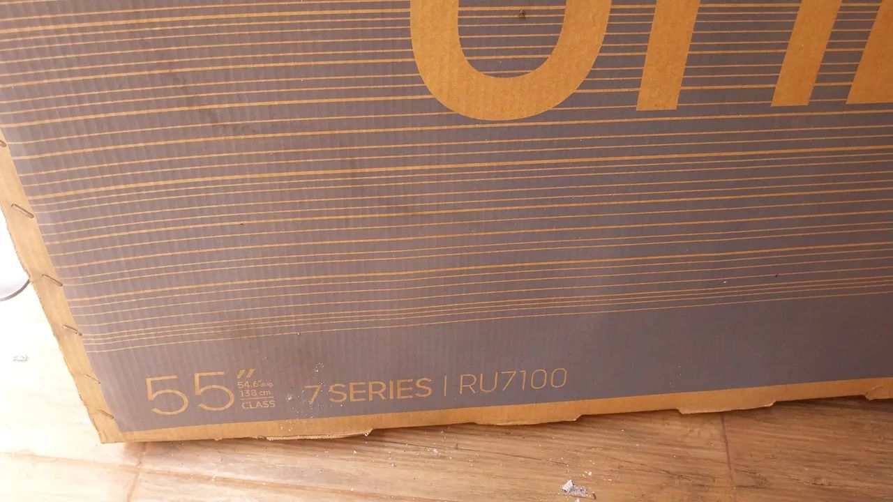 Novissima tv samsung slim 55pol ultra  uhd 4k ru7100 - Foto 3