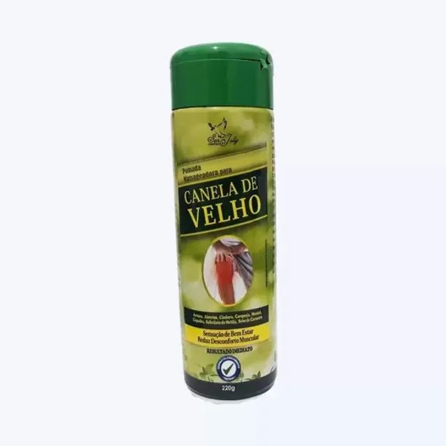 Pomada Massageadora Canela Velho 220g San Jully