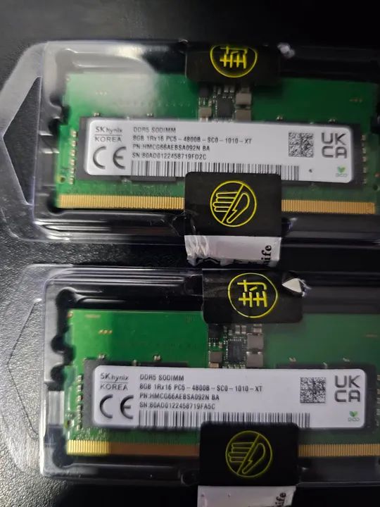 Memória Ddr5 16gb 2x8gb
