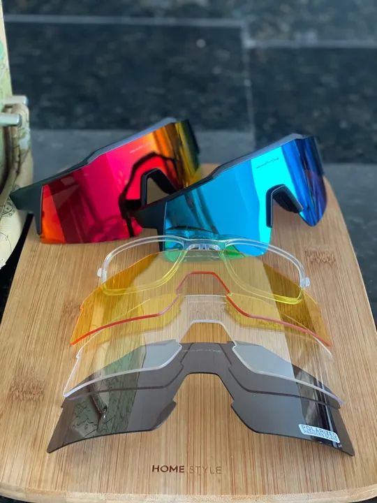 Óculos de Sol Esportivo Polarizado UV400 da Kapvoe, para Ciclismo, Beach Tênis, Corrida